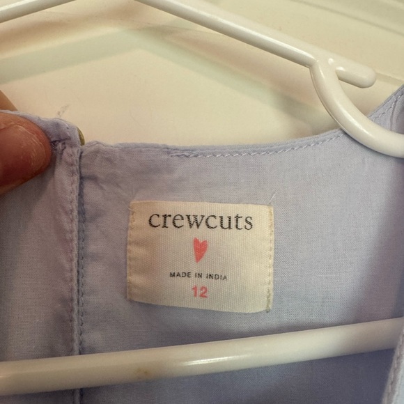 Crewcuts Light Blue Ruffle Dress - Picture 2 of 3